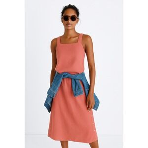 Madewell Womens XXL Apron Cross Back Faded Coral Top style G3718‎